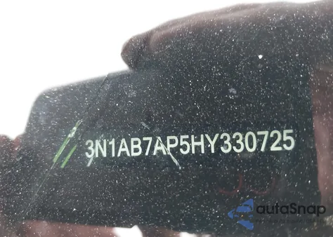 2017 Nissan Sentra S из США, поврежденный, VIN 3N1AB7AP5HY330725